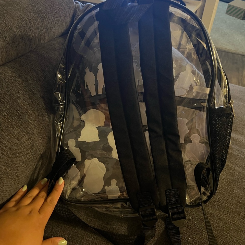 BTS clear backpack - Picture 3 of 3